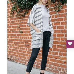 NWT Mystree Miz Stripe Kimono